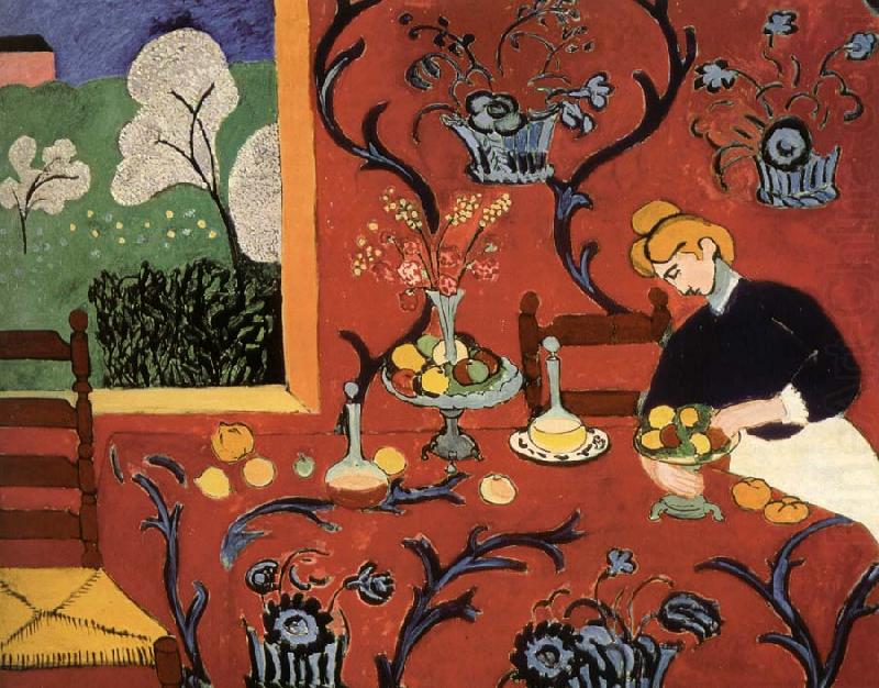 Henri Matisse The red room oil painting picture